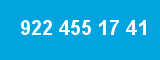 922 455 17 41